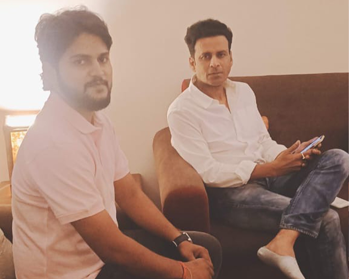 Ravi Rao with Padma Shri Manoj Bajpayee