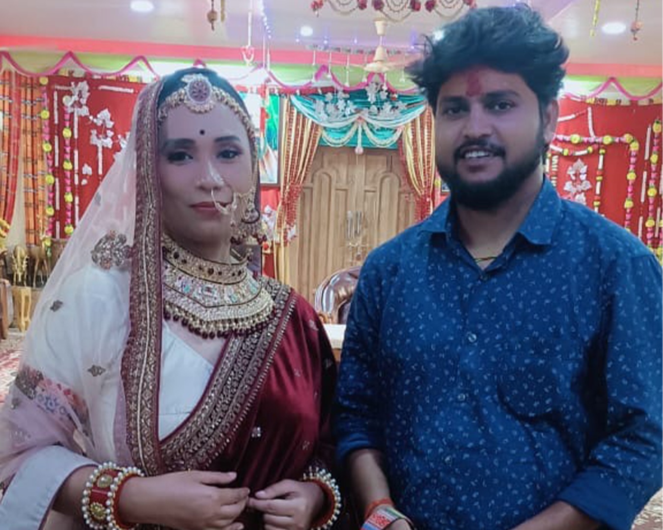 Ravi Rao with Kalpana Patowary