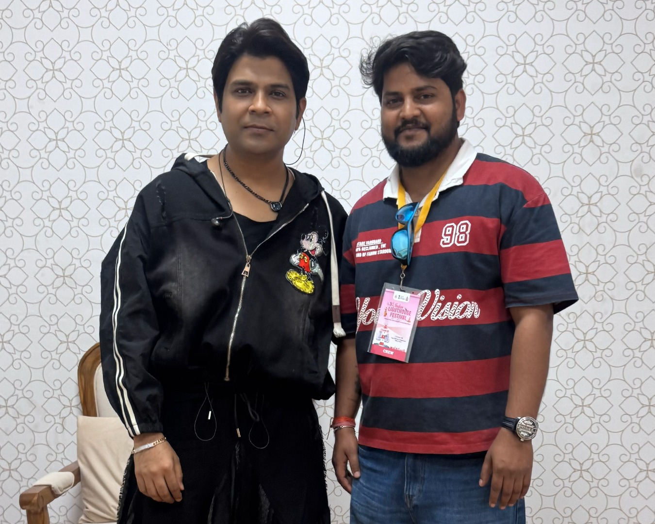 Ravi Rao with Ankit Tiwari